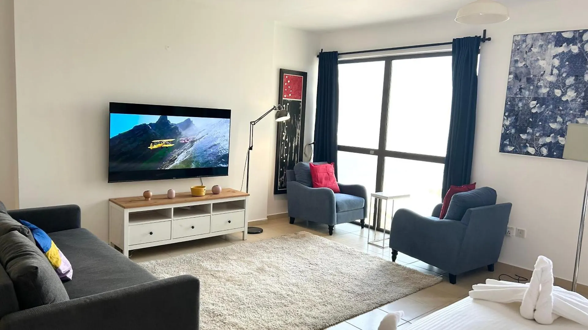 Breathtaking Sea And Palm View Spacious Studio With Vibrant Vibes In Jbr By Sweet Homes Dubai