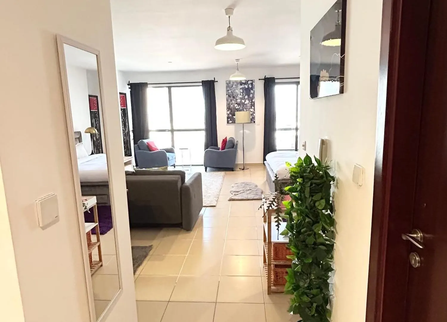 Apartment Breathtaking Sea And Palm View Spacious Studio With Vibrant Vibes In Jbr By Sweet Homes Dubai